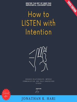 cover image of How to Listen with Intention